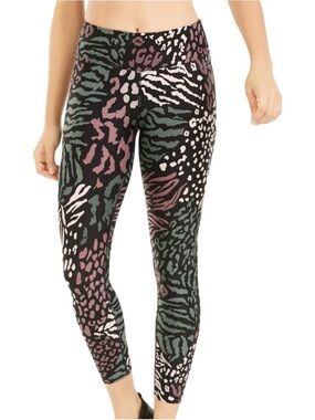 Calvin Klein Performance Multicolor Animal Print Leggings-A11